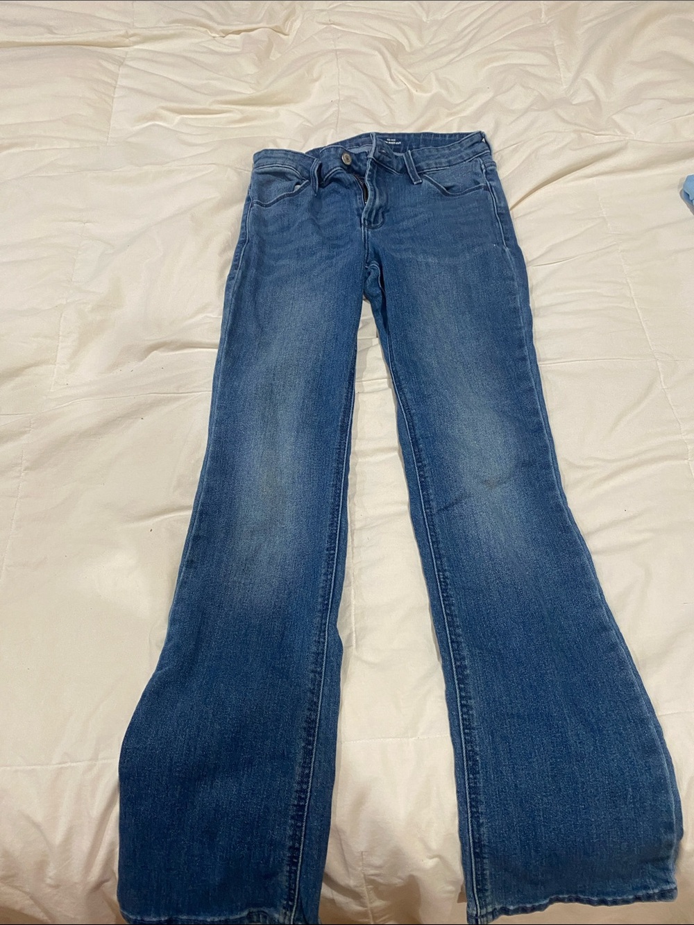 Old Navy Women's Dark Blue Flare Jeans